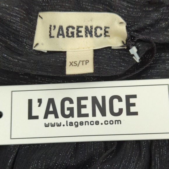 NWT |‎ L'AGENCE Kimberly Puffy Sleeve Blouse - Picture 8 of 9